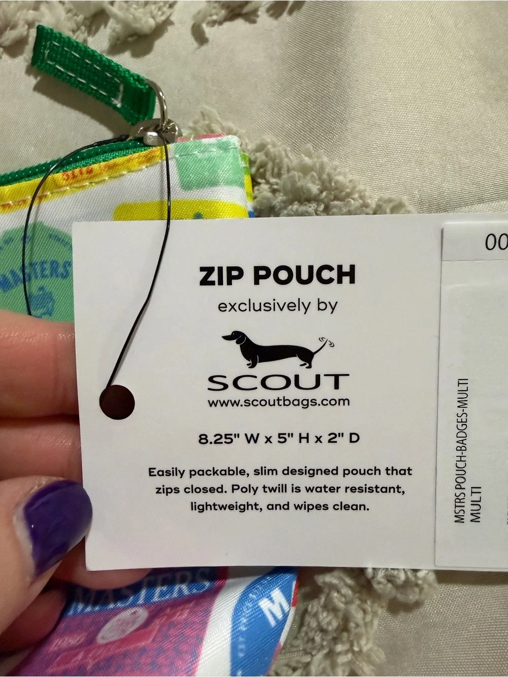 Scout compact zip